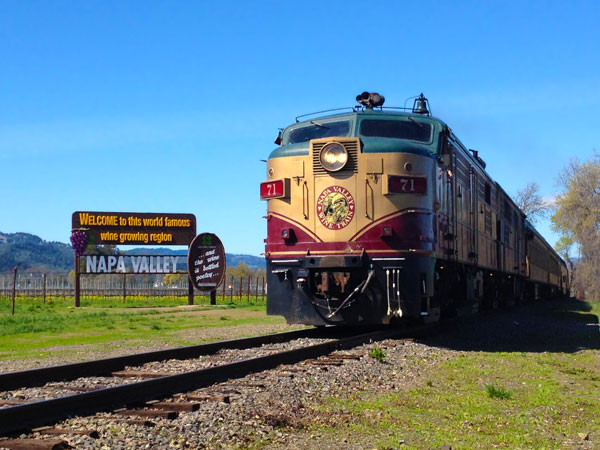 Napa Valley Wine Train.