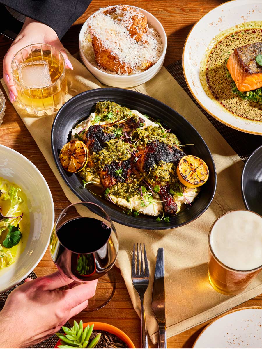 Table Of Food From ALBA.