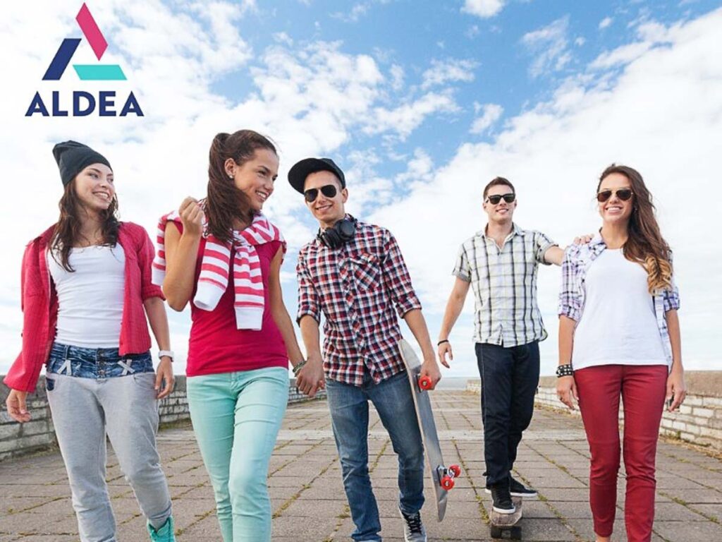 Teens And ALDEA Logo.