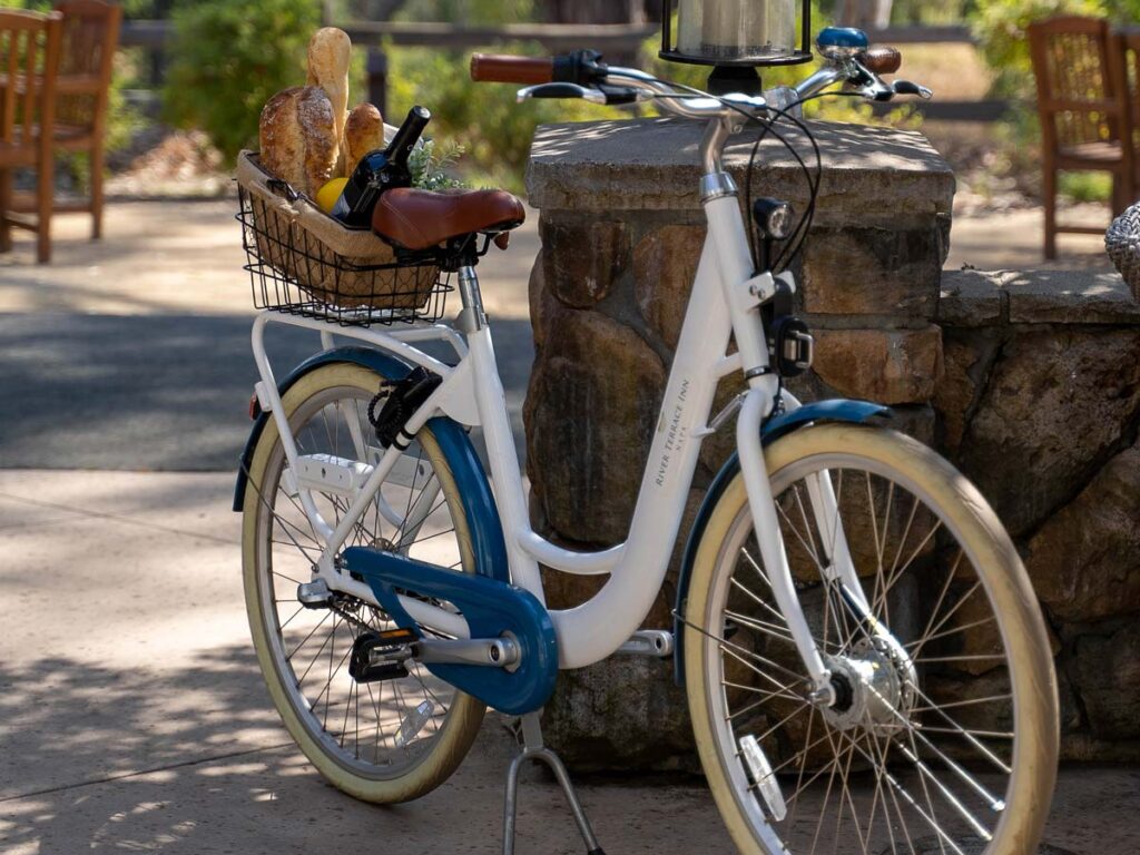 Bike At River Terrace Inn.