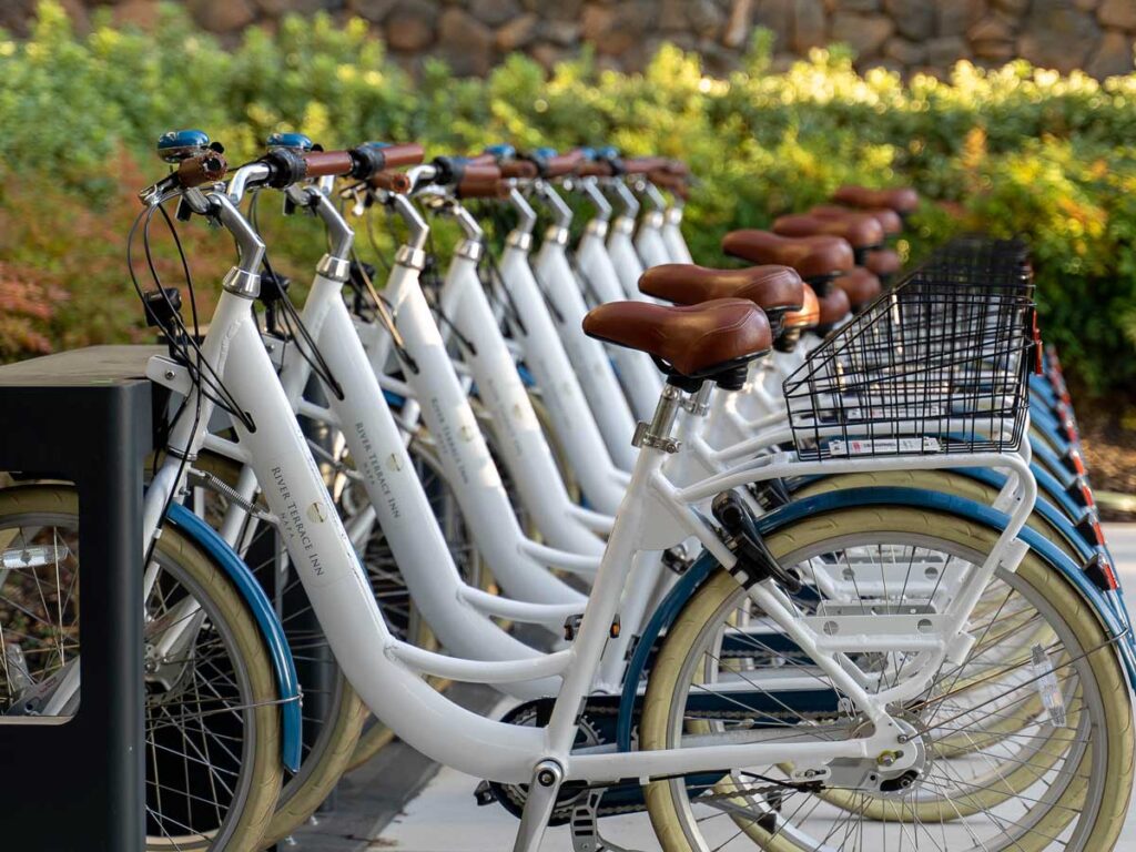 Bike Rentals From River Terrace Inn.