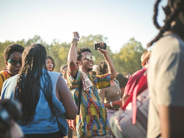 Guy At A Festival.