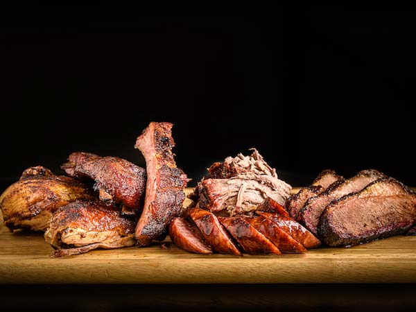 Variety Of Grilled Meat.