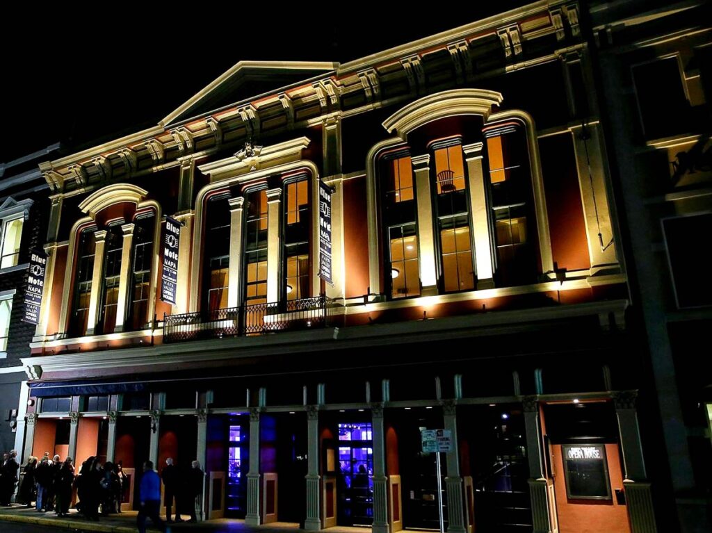 Blue Note Napa Exterior.
