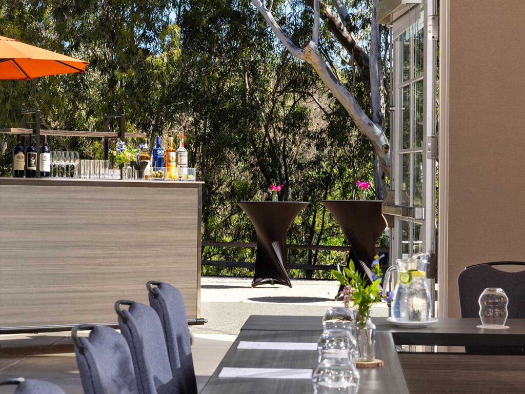 Outdoor Bar And Meeting Space